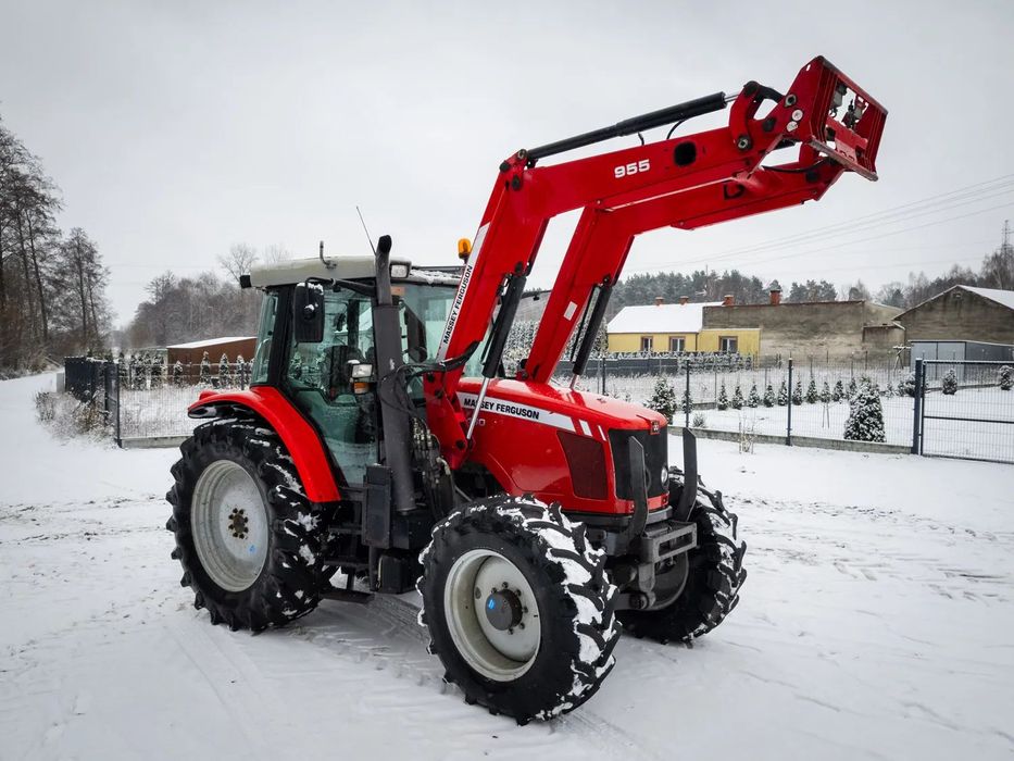 Massey Ferguson 5460 Dyna 6  Massey Ferguson 5460 | 2011 rok | 8496 mth |Dyna-6 | Ładowacz MF 956
