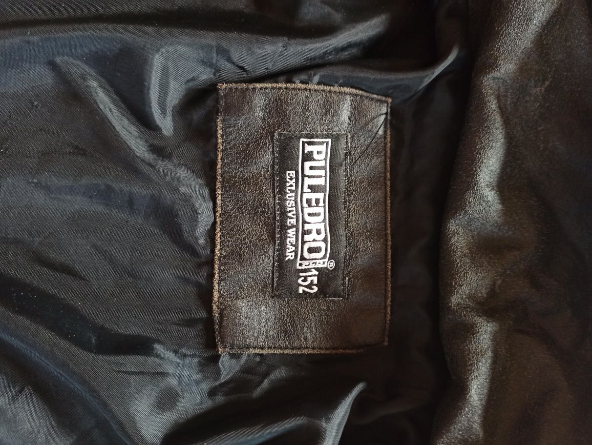 Куртка Puledro Exclusive Wear для мальчика из экокожи