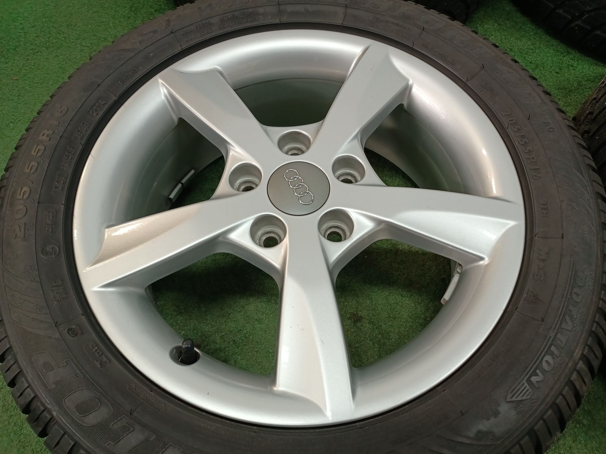 Koła 16" felgi 5x112 opony 205/55/16 Audi a3 VW Touran Golf Caddy Seat