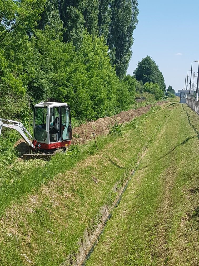 Usługi ziemne,wykopy,minikoparka,fundamenty,kopanie pod przyłącza.