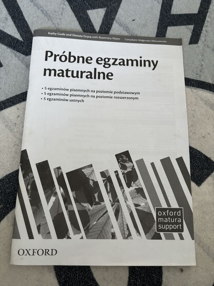 Nowa książka język angielski Próbne egzaminy maturalne