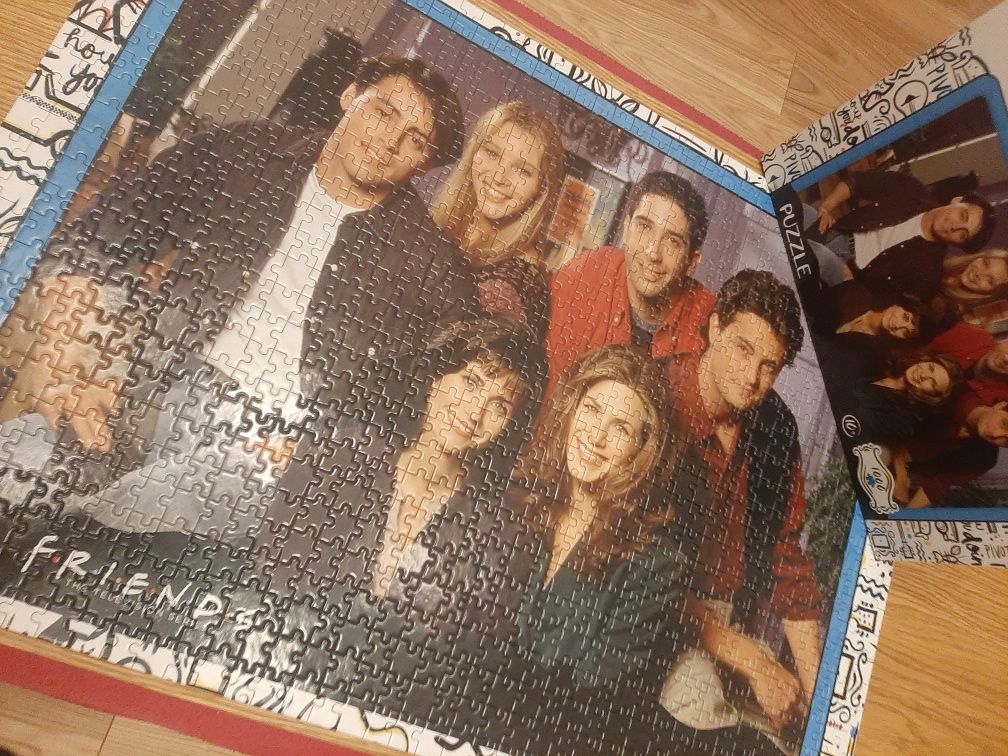 puzzle Friends przyjaciele 1000 plus plakat
