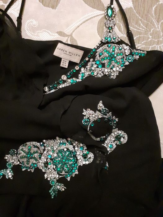Платье KAREN MILLEN  ZARA шёлк нарядное  XS-S размер