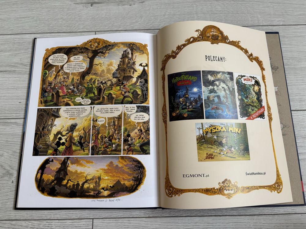 Komiks Horrifikland Przerażająca przygoda Myszki Miki