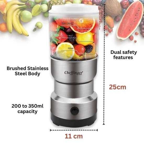 Blender kielichowy Cheffinger cf-cgb300 300 W srebrny/szary