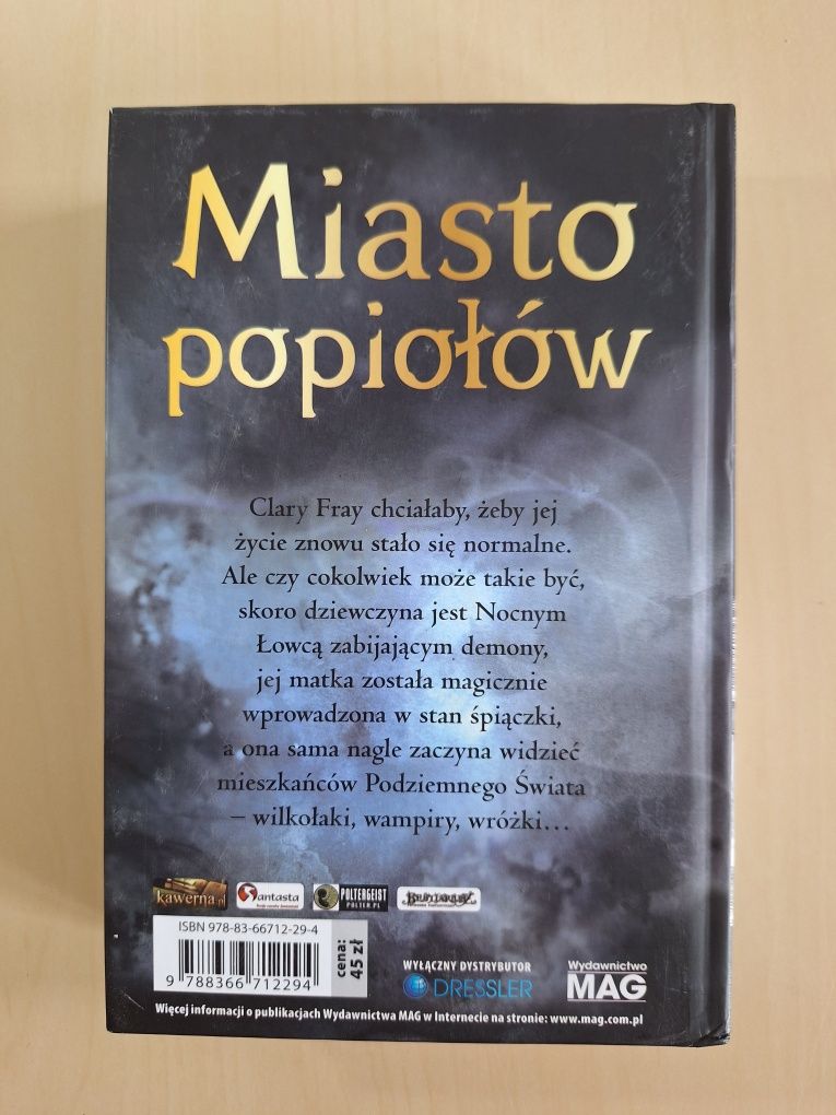 Cassandra Clare Miasto popiołów twarda oprawa