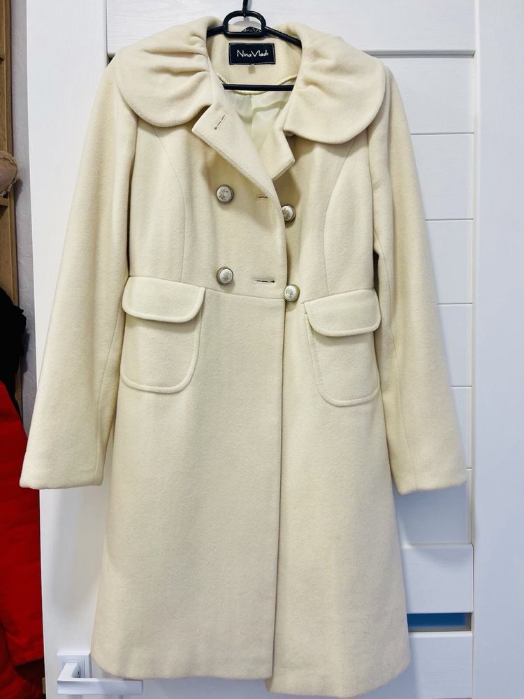 Якісне жіноче пальто Nina Vladi 34-36 (S) як нове