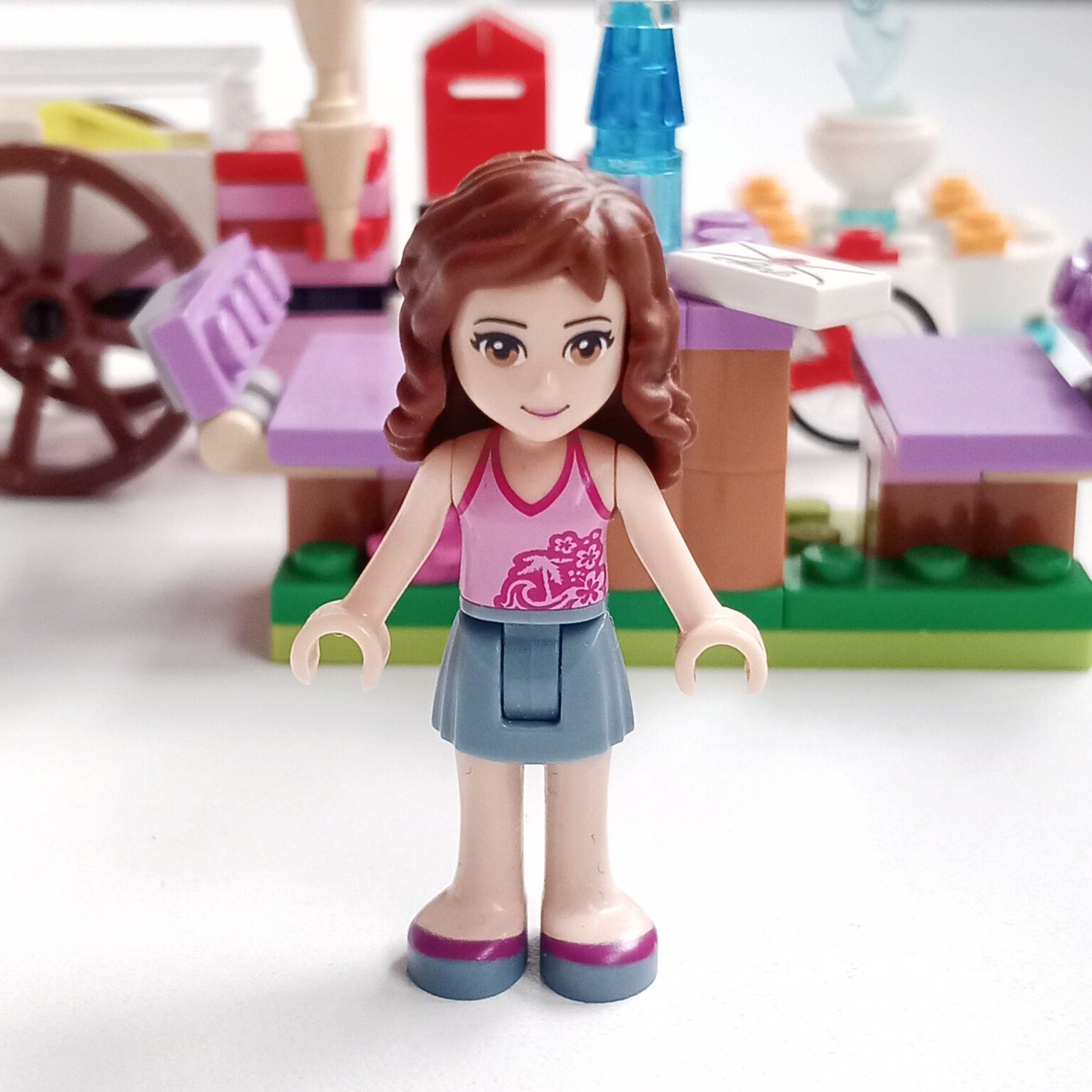 Lego Friends 41030 Stoisko z lodami Olivia's Ice Cream Bike+instrukcja