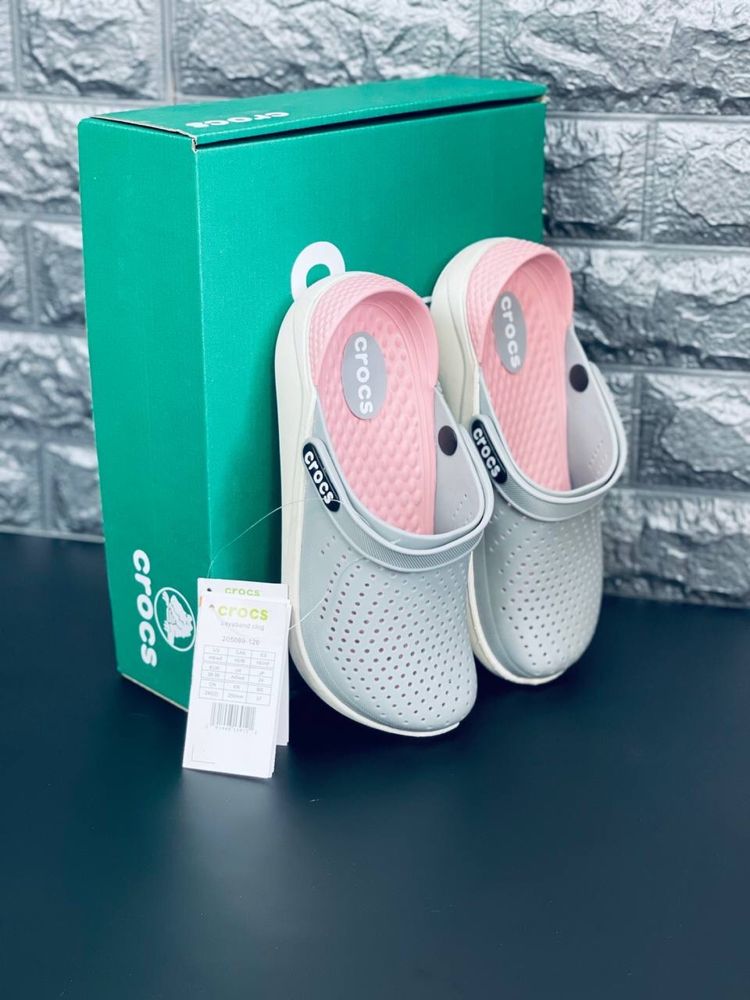 Шлепанцы Crocs LiteRide женские Шлепки кроксы сабо Новая Коллекция!