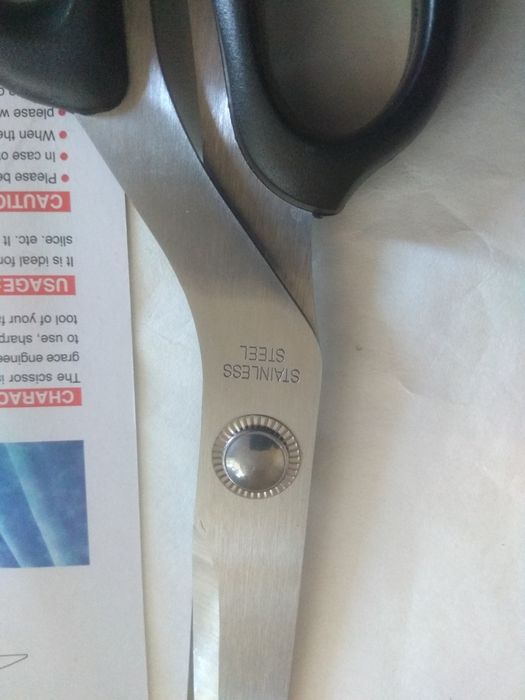 Ножницы для резки ткани портного стальные для шитья