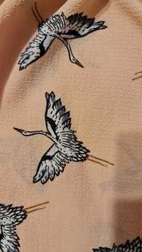 Bluzka hiszpanka na lato Atmosphere,wzór-ptaki