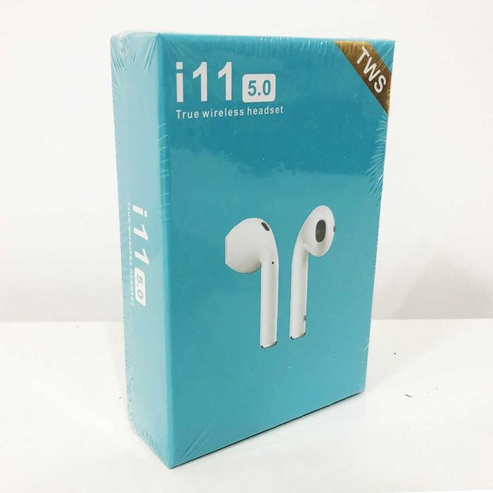 Бездротові навушники з сенсорним управлінням Unit i11 TWS  Колір білий