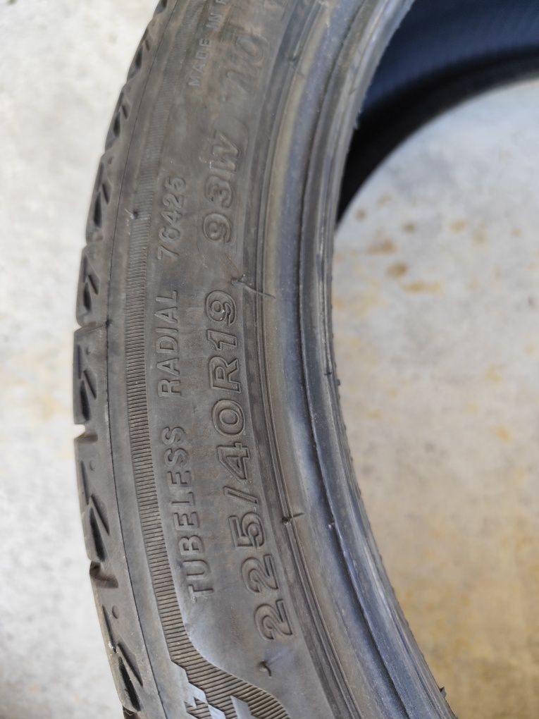 Pneus 225/40r19 Bridgestone turanza T 005 75% piso