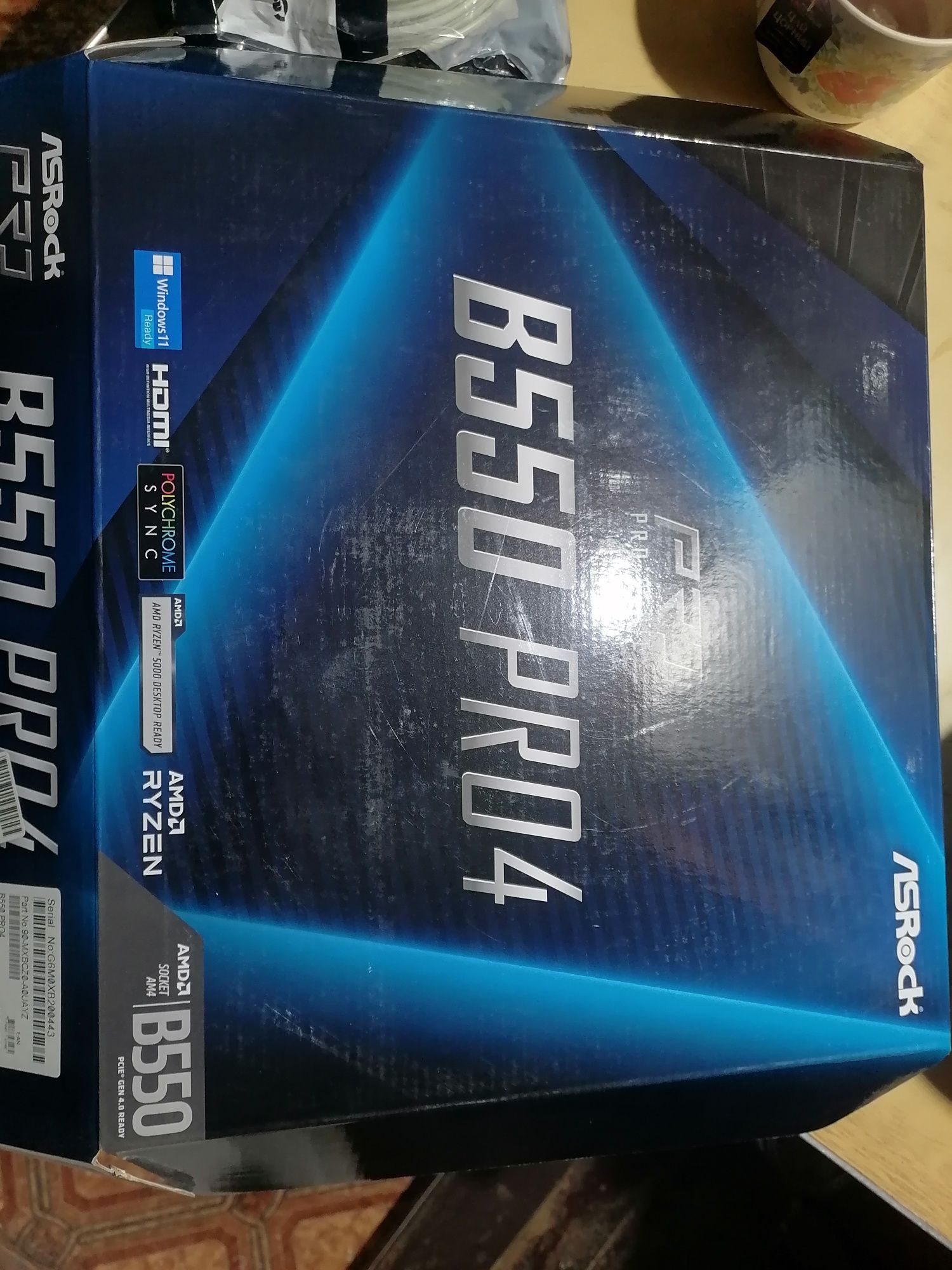 Продам матеінську плату AsRock b550 pro4
