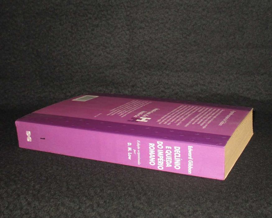 Livro Declínio e Queda do Império Romano Edward Gibbon
