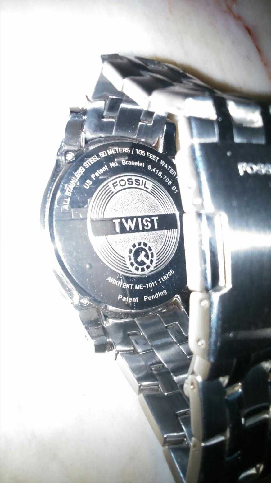 Relogio FOSSIL modelo Twist, semi automatico, vendo como Novo.