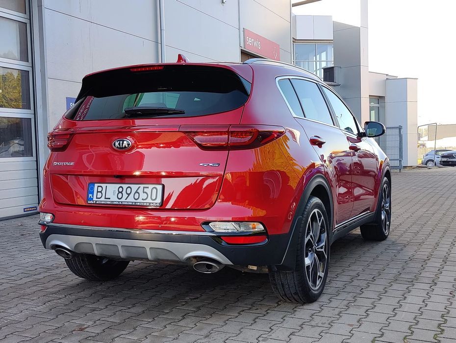 Kia Sportage 1.6 T-GDI 177KM + Automat / GT-Line / Salon PL, Serwis ASO, Bezwypadko
