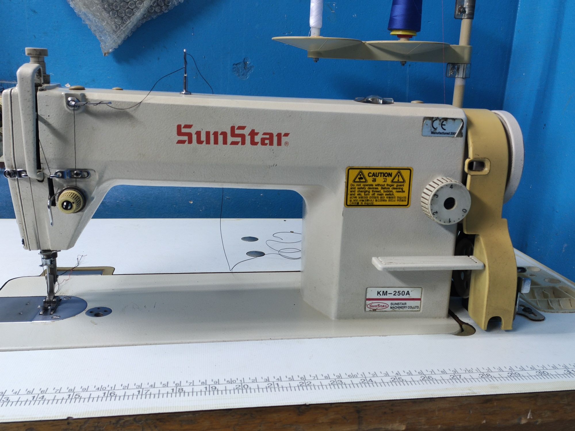 SunStar KM-250A универсальная прямострочная швейная машина