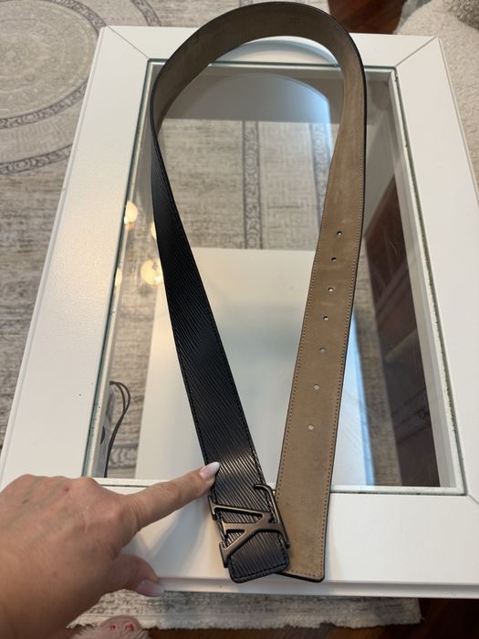 Louis Vuitton . Мужской кожаный ремень. Б/у, хорошее состояние