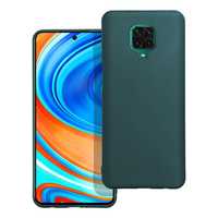 Etui Case Plecki Matt Do Xiaomi Redmi Note 9 Pro Zielony + Szkło 9H