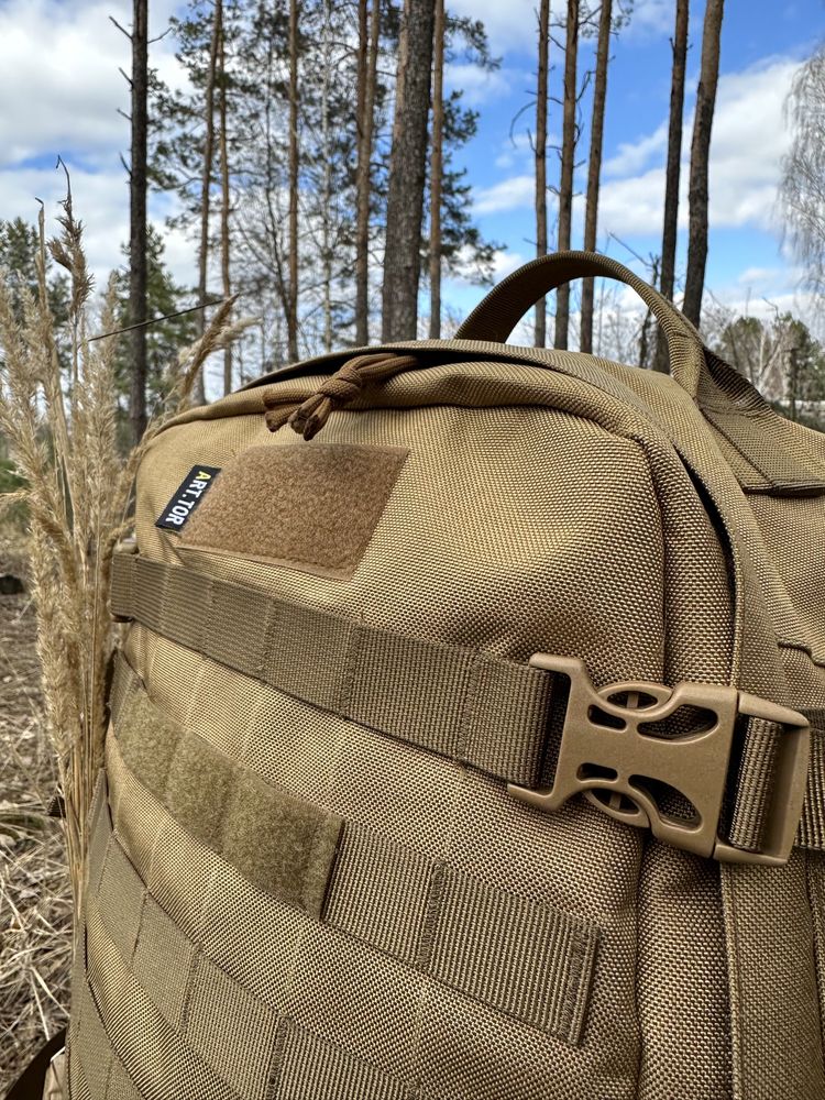 Рюкзак-тактичний-РБІ-Койот(Koyot)-32л.-Molle-Cordura 1000D-Водостікий