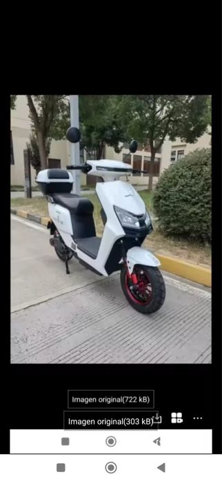 Moto Eletrica 48v /40Ah Nova n Caixa /80km Autonomia / 45km/H