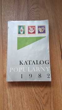 Katalog znaczków 1982 wraz z rachunkiem