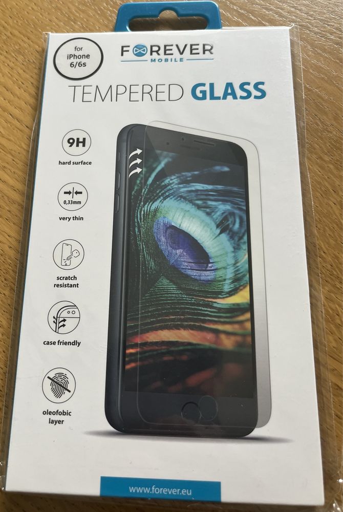 szkło hartowane 9 h iphone 6,7,8,SE  sztuk 5
