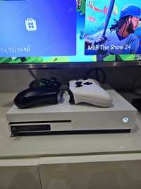 Xbox One S 500GB |+ Dysk 1TB | 2 pady | 17 gier pudełkowych.