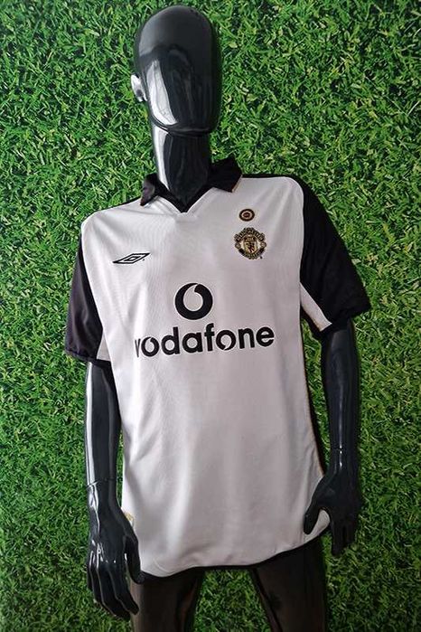 Manchester United FC Umbro 2001/02 away koszulka dwustronna rozmiar XL