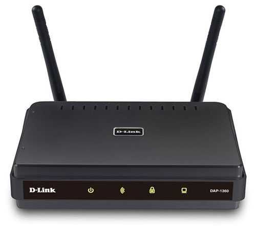 Repetidor de sinal Access Point D-link DAP 1360