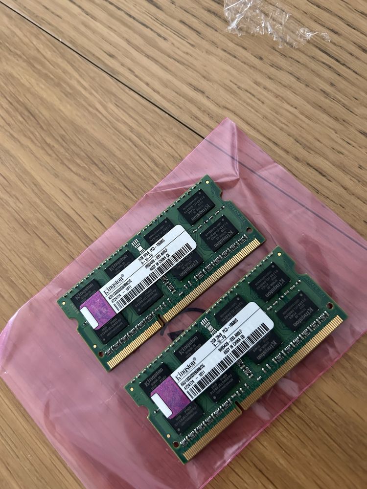 Pamięć Ram DDR3 do laptopa 2x2GB