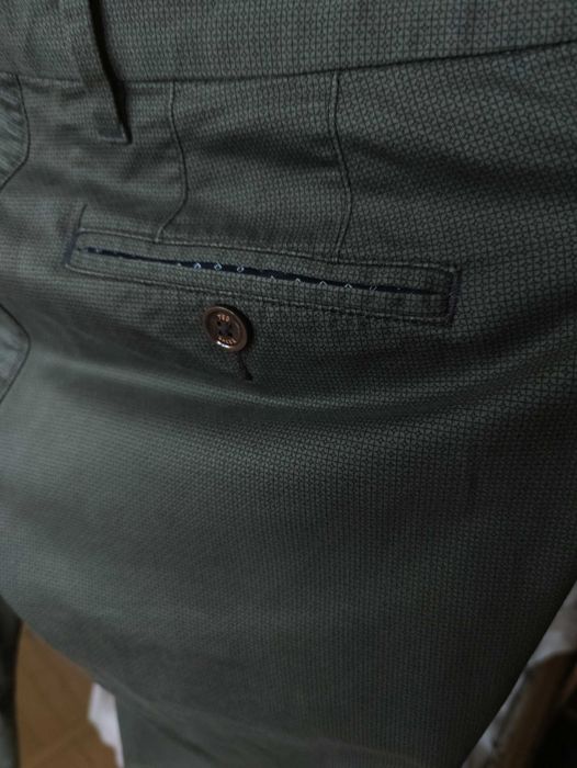 Джинсы (chino Ted Baker Англия w32 stretch green grey.