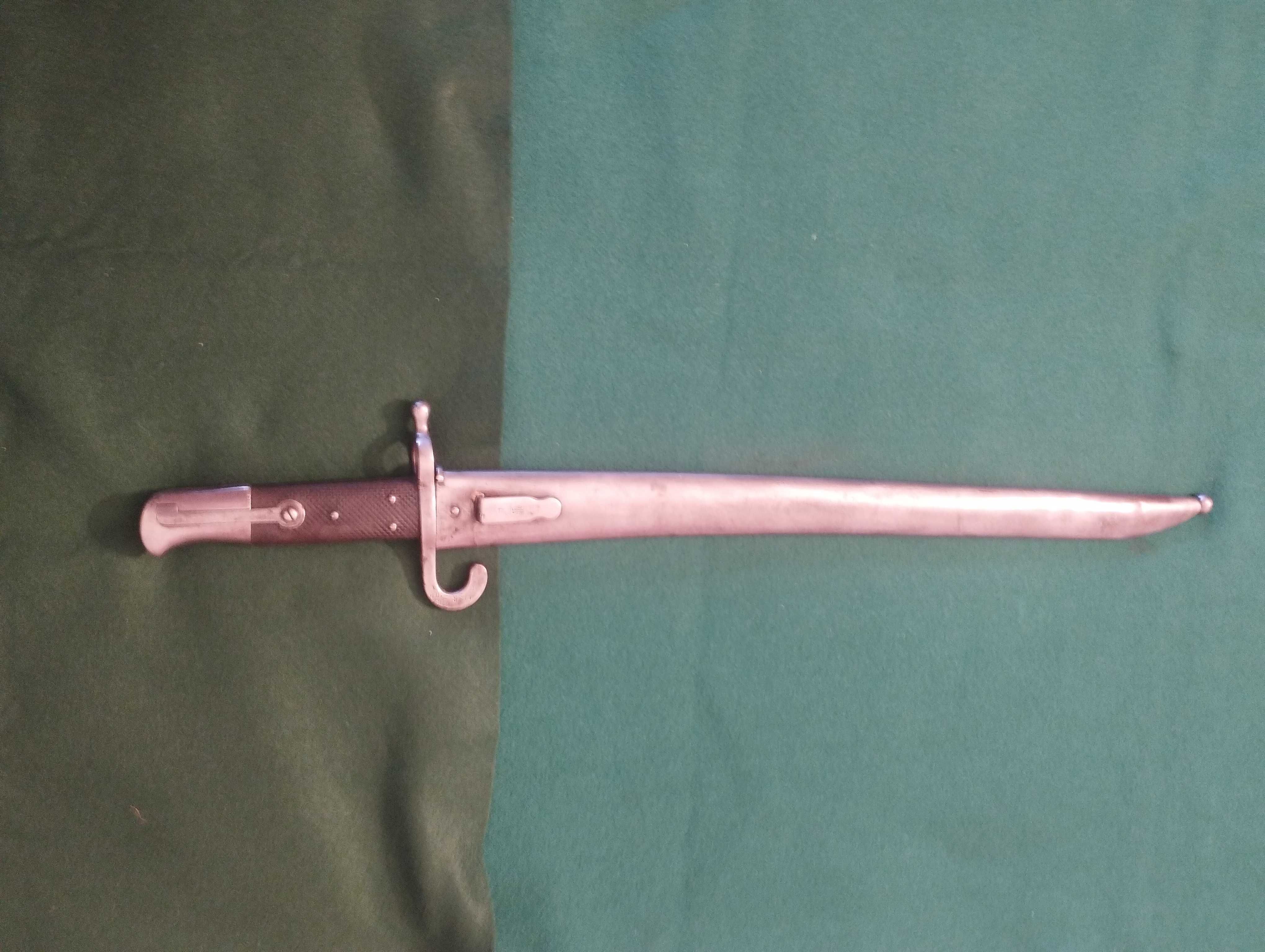 Baioneta Yataghan para espingarda austro-húngara Werndl M1867