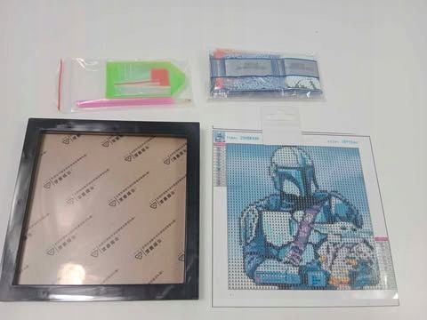 DIY Diamond painting Star Wars zestaw diamentowy haft mozaika