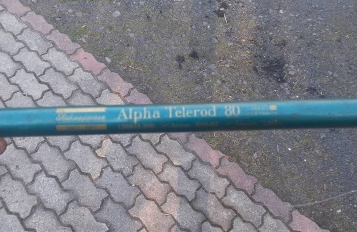 Wędka dł. 3,60 Alpha Telerod 80 kołowrotek OKUMA