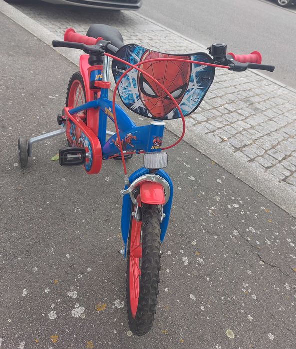 Bicicleta Huffy Spider-Man Roda 14