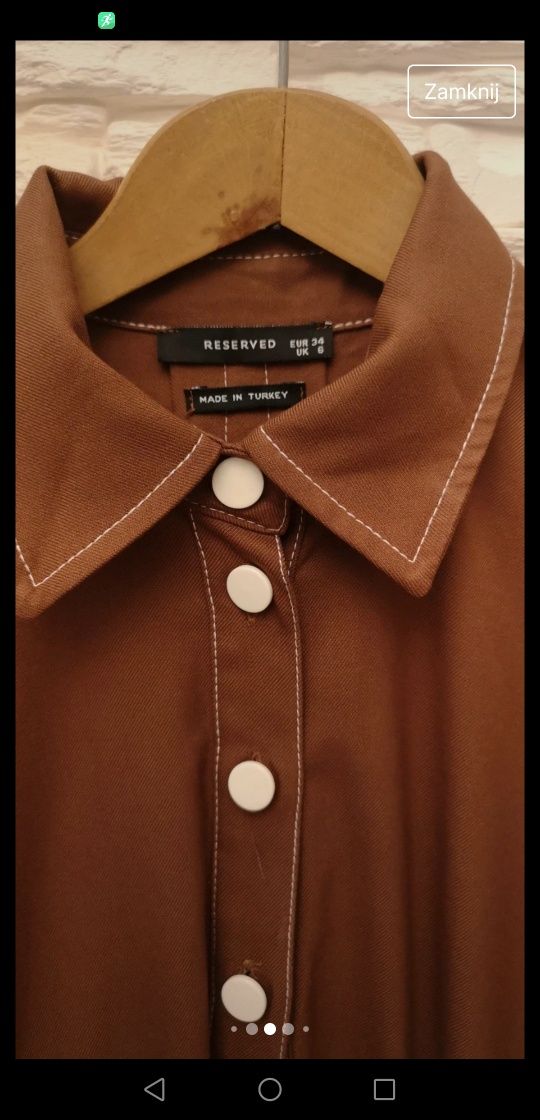 Sukienka koszulowa Reserved