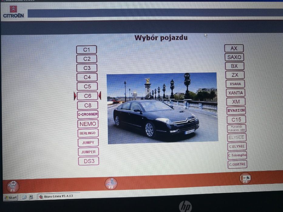 Diagnostyka komputerowa DiagBox-Lexia3-PP2000 Peugeot,Citroen,DS - AUX