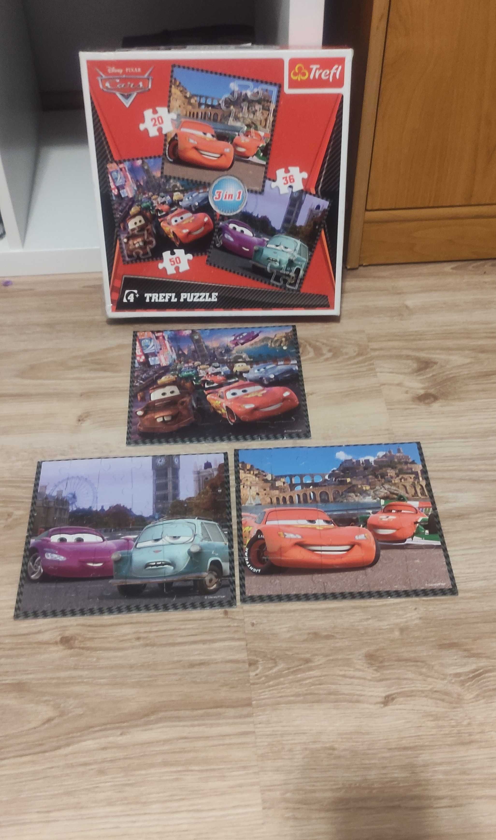 Puzzle 4+ Auta - Zygzak McQueen