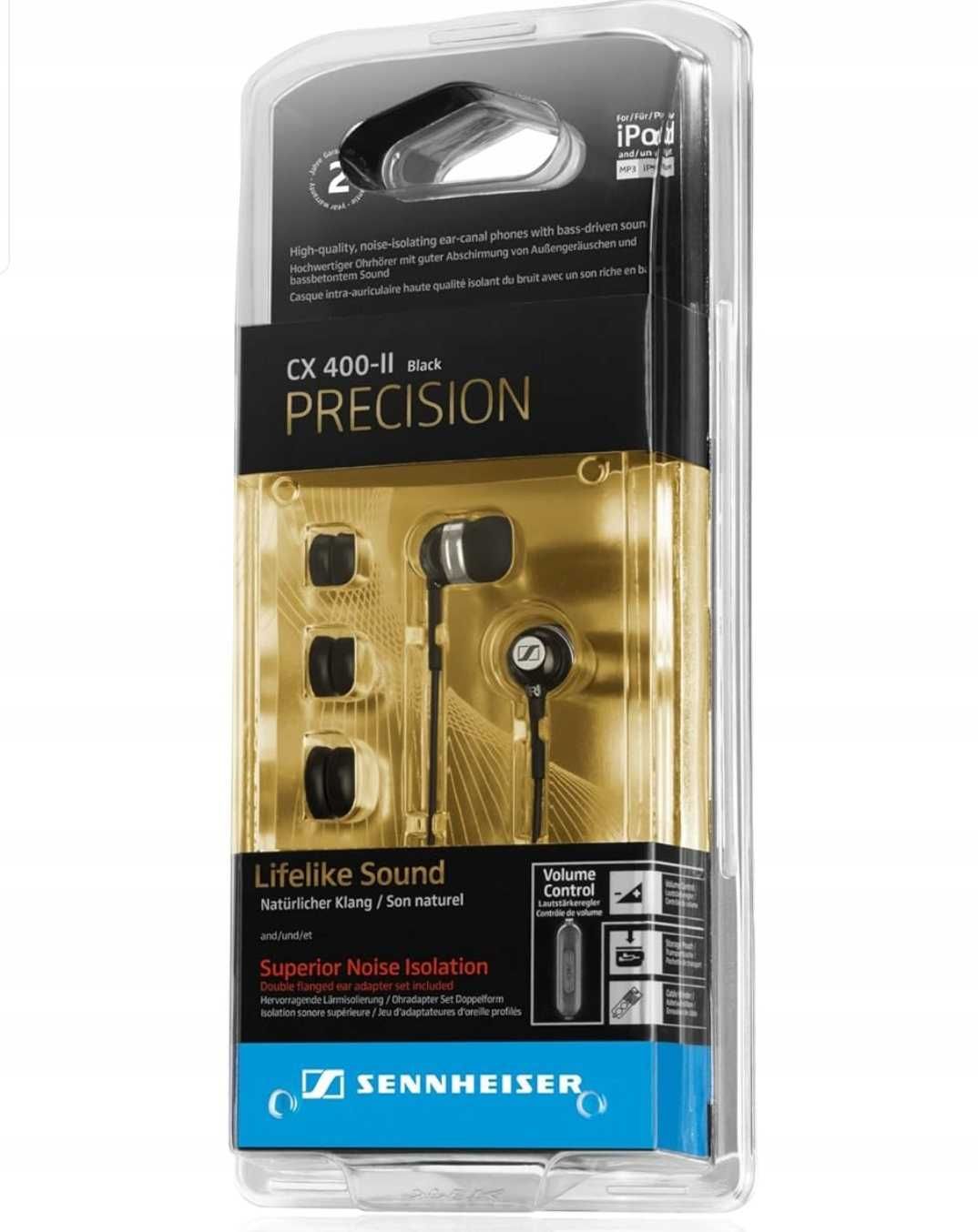 Навушники Sennheiser CX 300-II CX 400-II precision black