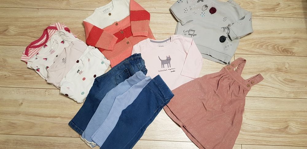 Paka dla dziewczynki rozm.74 HM next zara