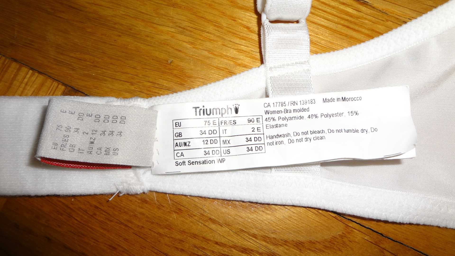 Biustonosz Triumph Soft Sensation WP 75D jak nowy