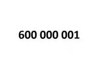Nie ma lepszego numeru 600 000_001
