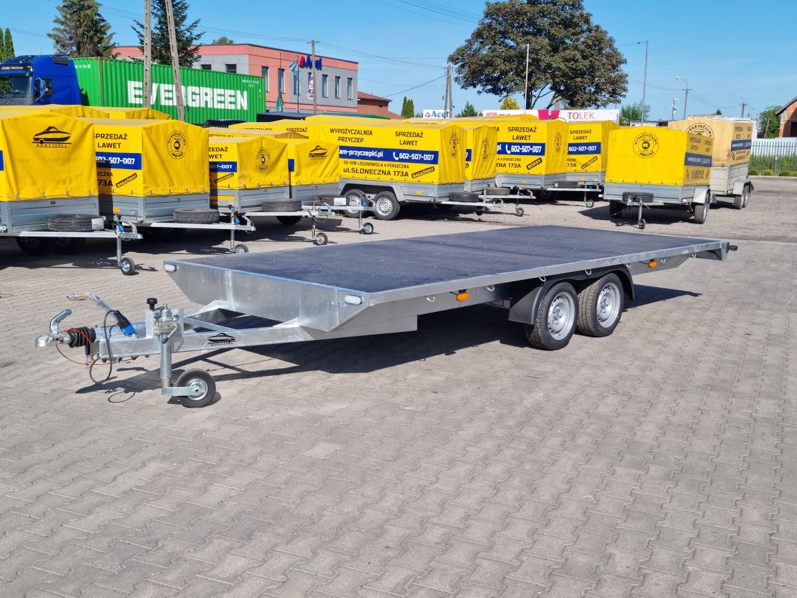 Przyczepa platforma uniwersalna 500x200 DMC do 2700 od ręki Nowa
