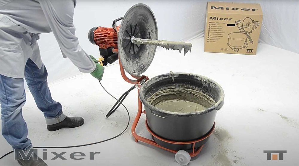 Mikser mieszalnik do mieszania klejów farb BATTIPAV MIXER 50 SUPER