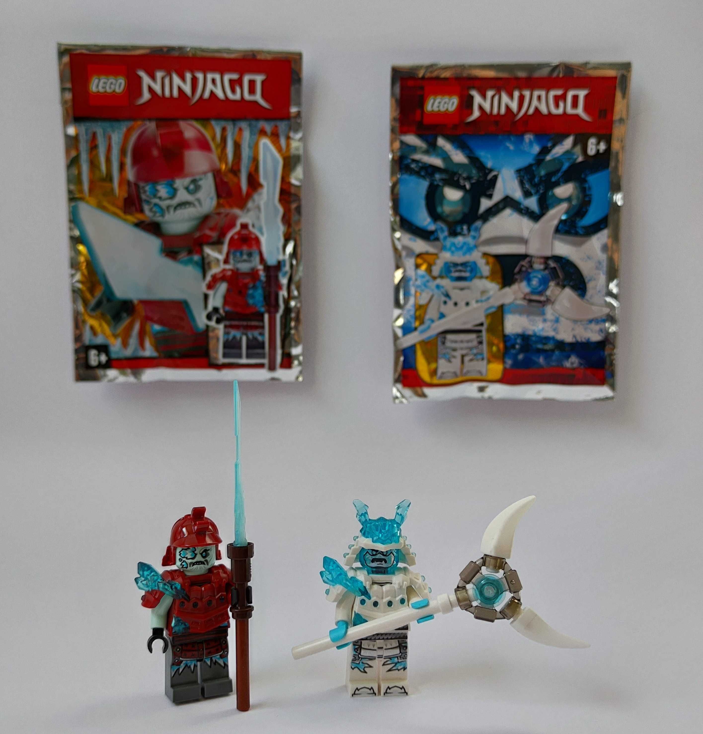 3 X figurki LEGO 892061  śnieżny samuraj  LODOWY CESARZ+ZANE