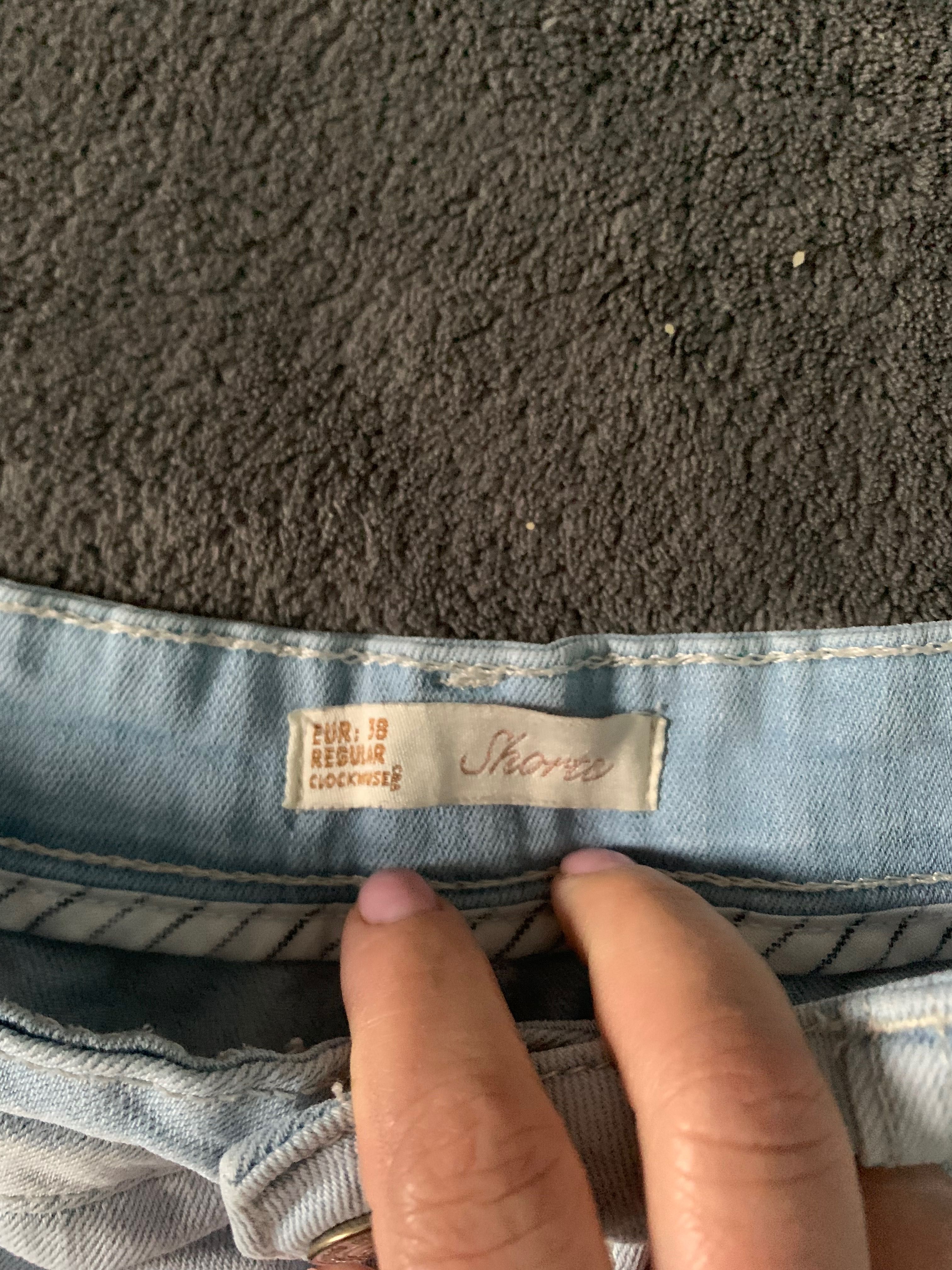 Szorty dziewczęce jeans C&A r.38