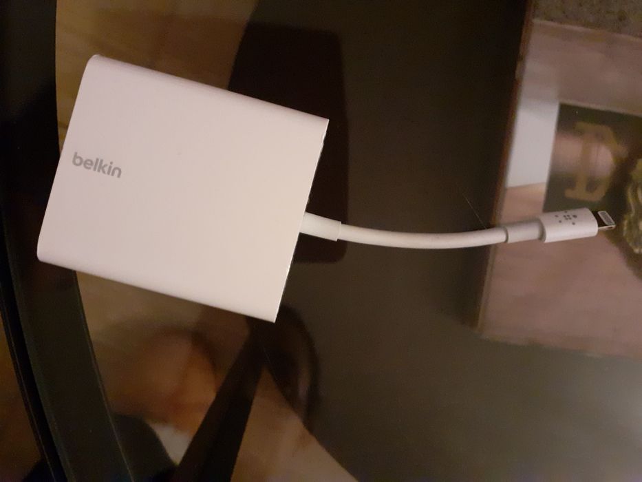Adaptador + Carregador Belkin Rede Ethernet USB-C PD 100W