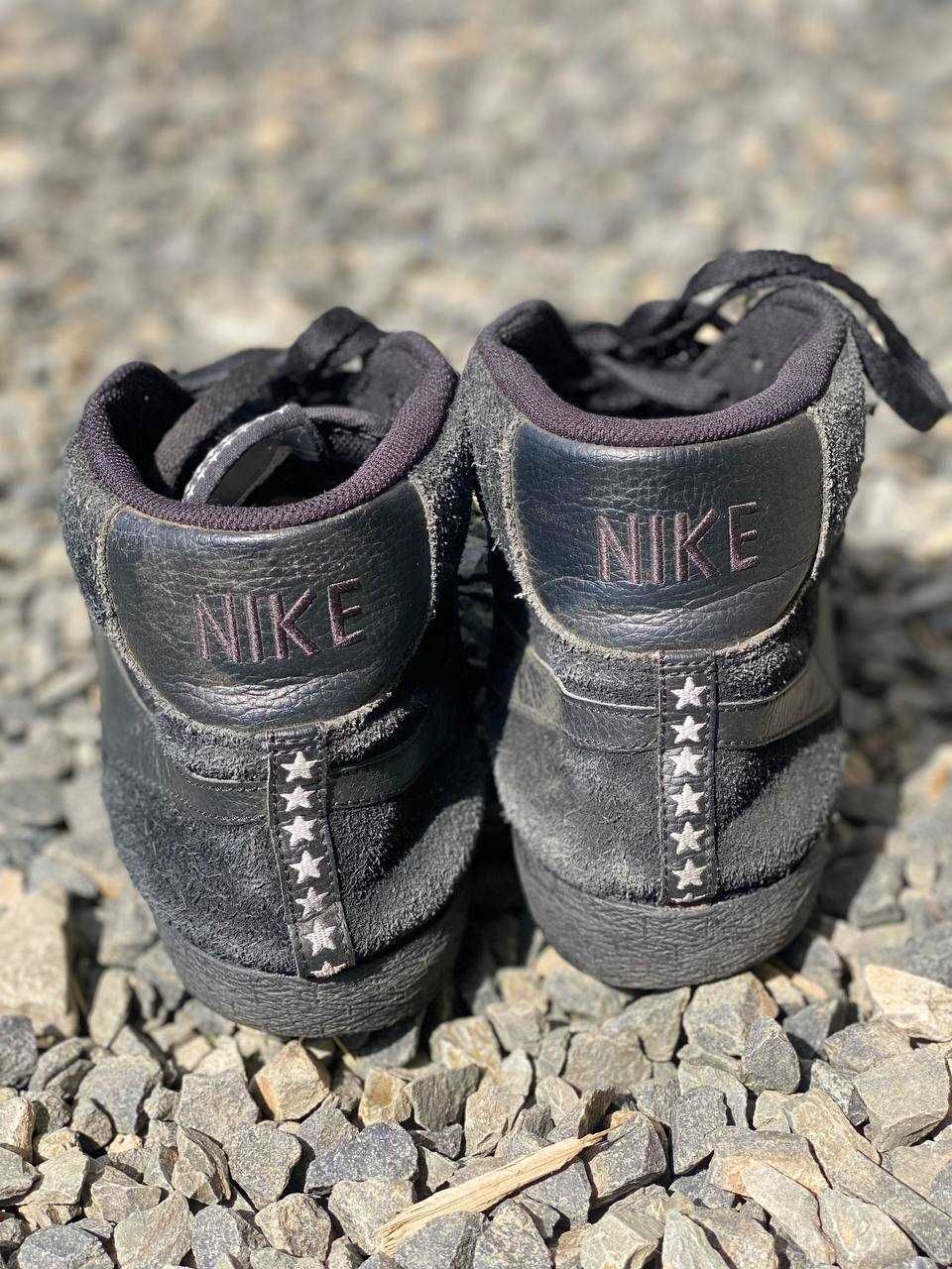 оригінальні кеди nike blazer замш